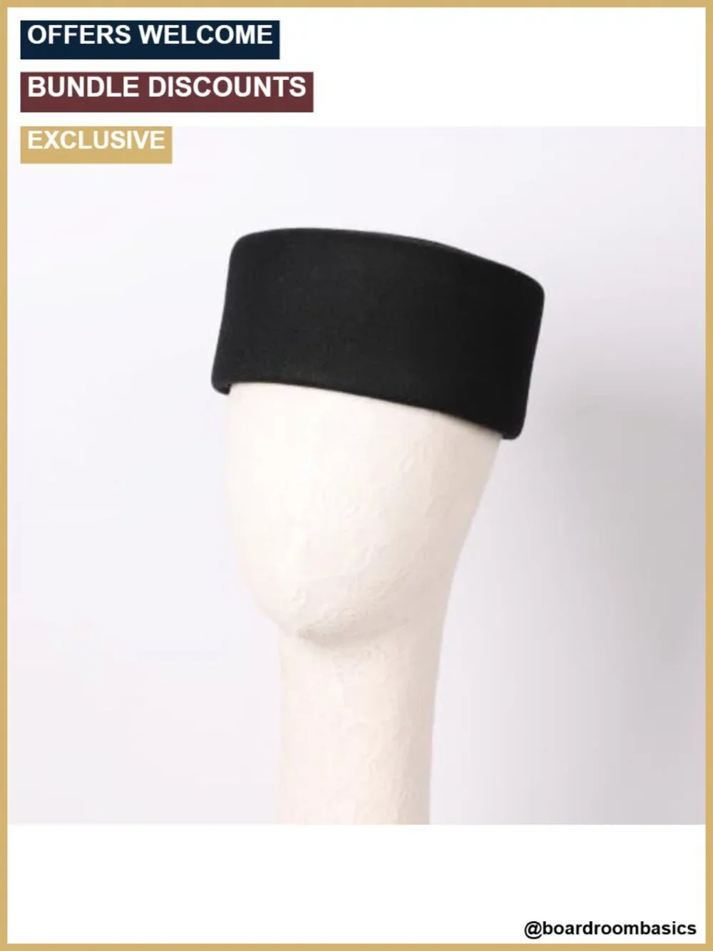 Women's Wool Pillbox Hat Elegant Round Fascinator for Horse Racing Weddings Tea